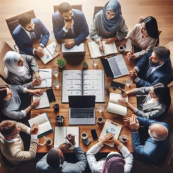 جدول اعمال الاجتماع