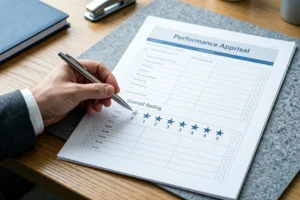 درجات تقييم الأداء الوظيفي من 5