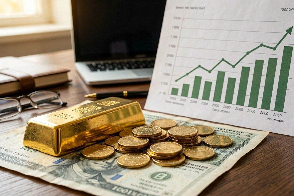 كيفية الاستثمار في الذهب