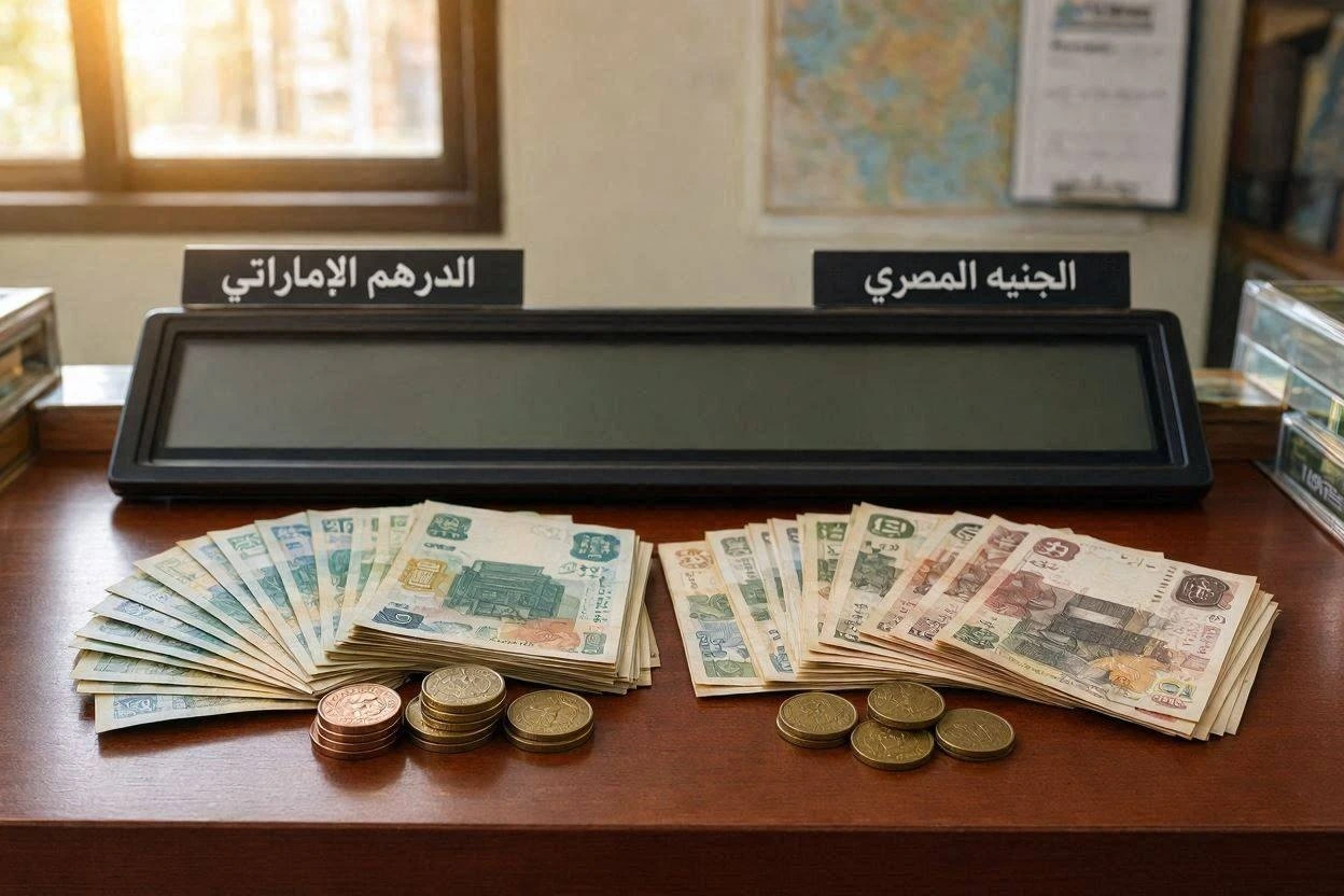 الدرهم مقابل الجنيه المصري