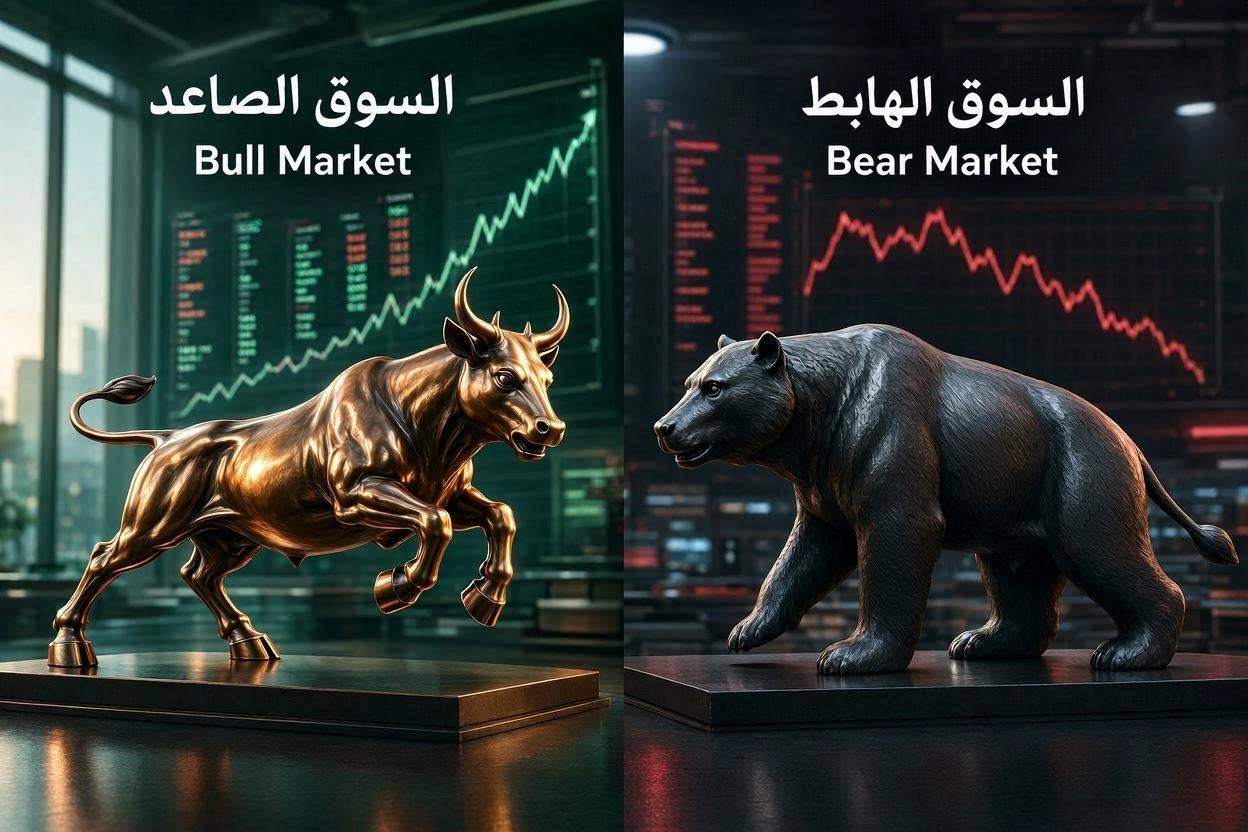 السوق الصاعد والهابط