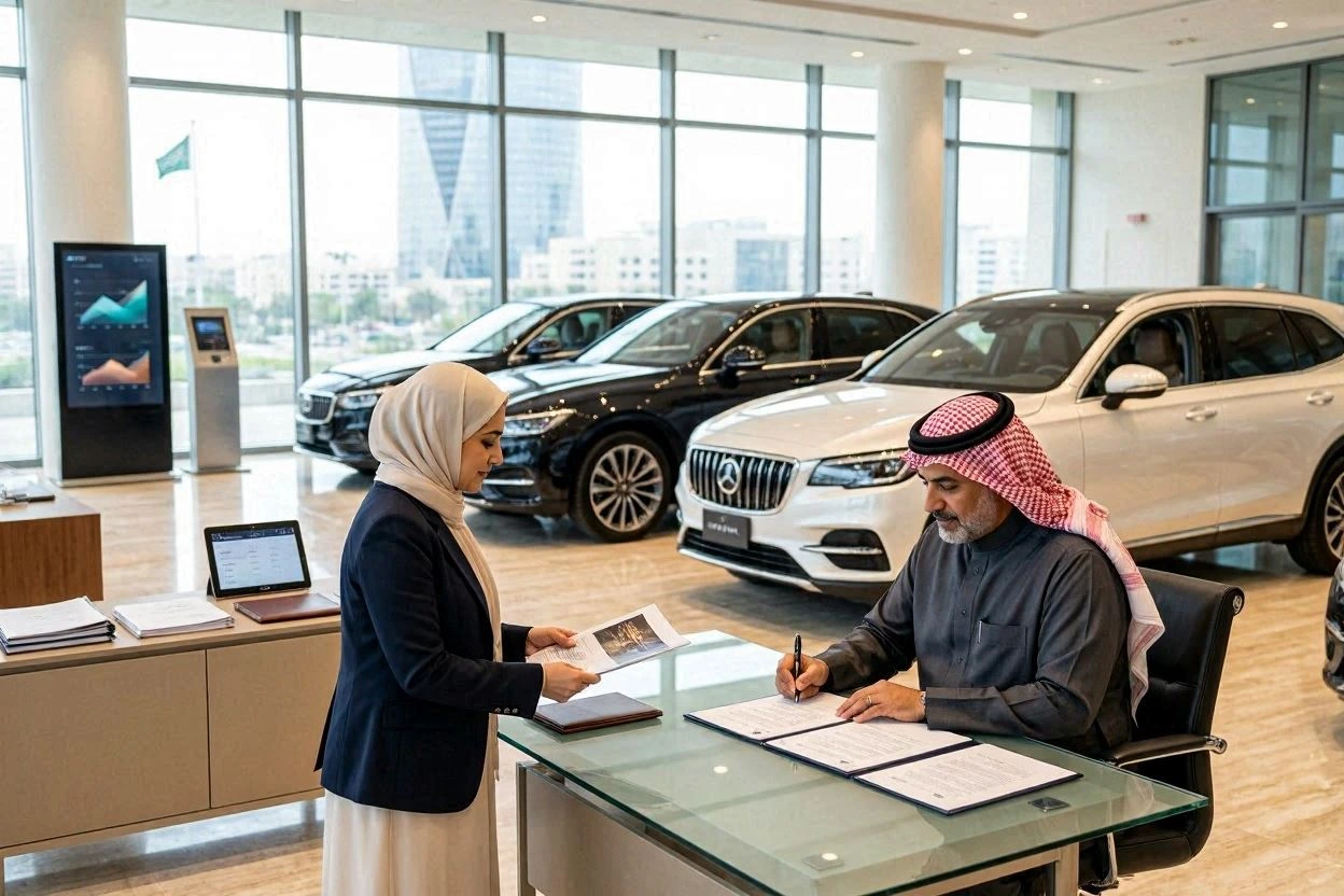 تمويل السيارات الفاخرة في السعودية