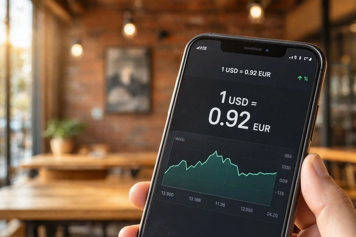 سعر الدولار مقابل اليورو اليوم