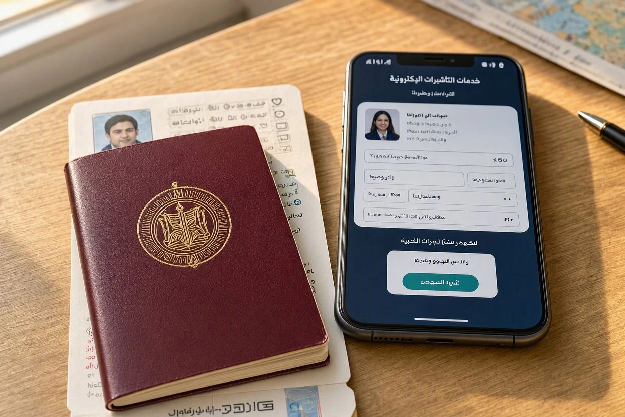 خدمات التأشيرات الإلكترونية