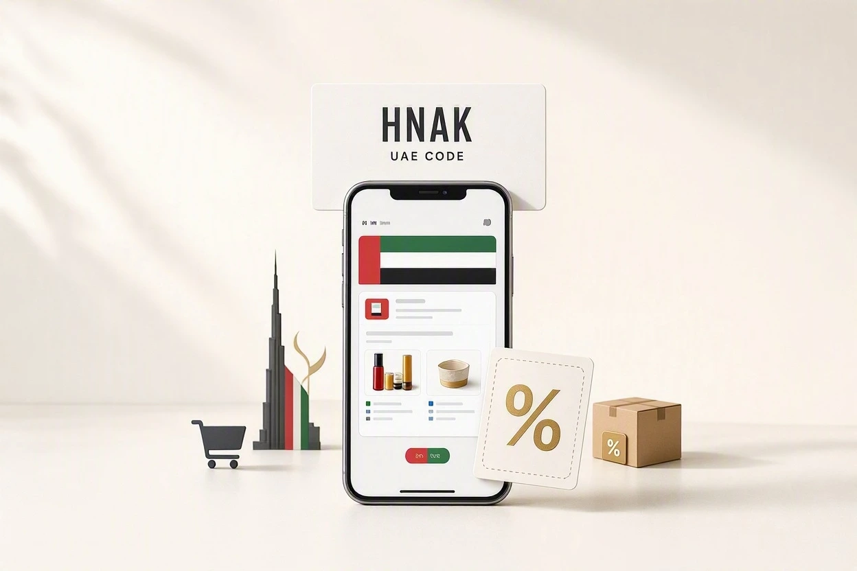 كود خصم HNAK الإمارات