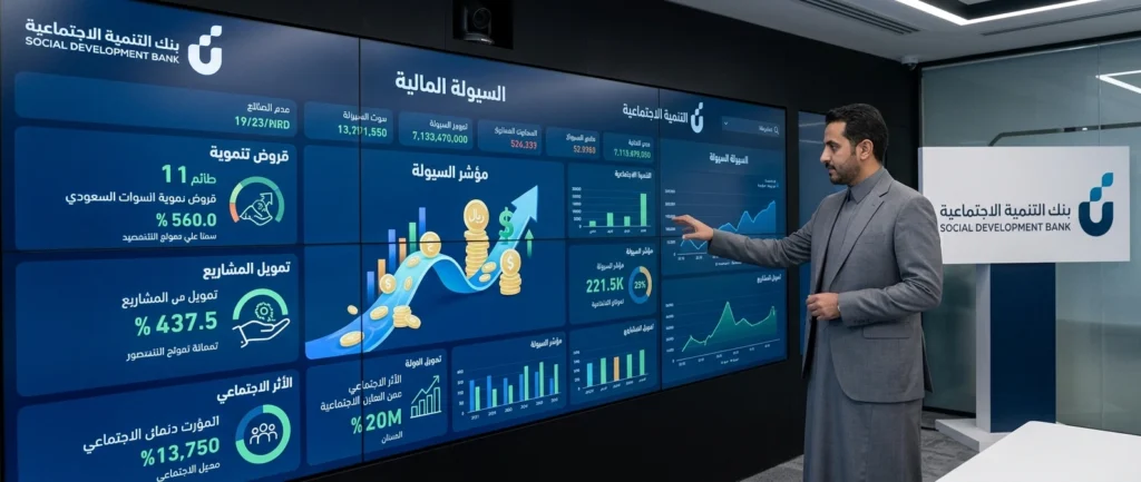 تمويل سيولة بنك التنمية الاجتماعية